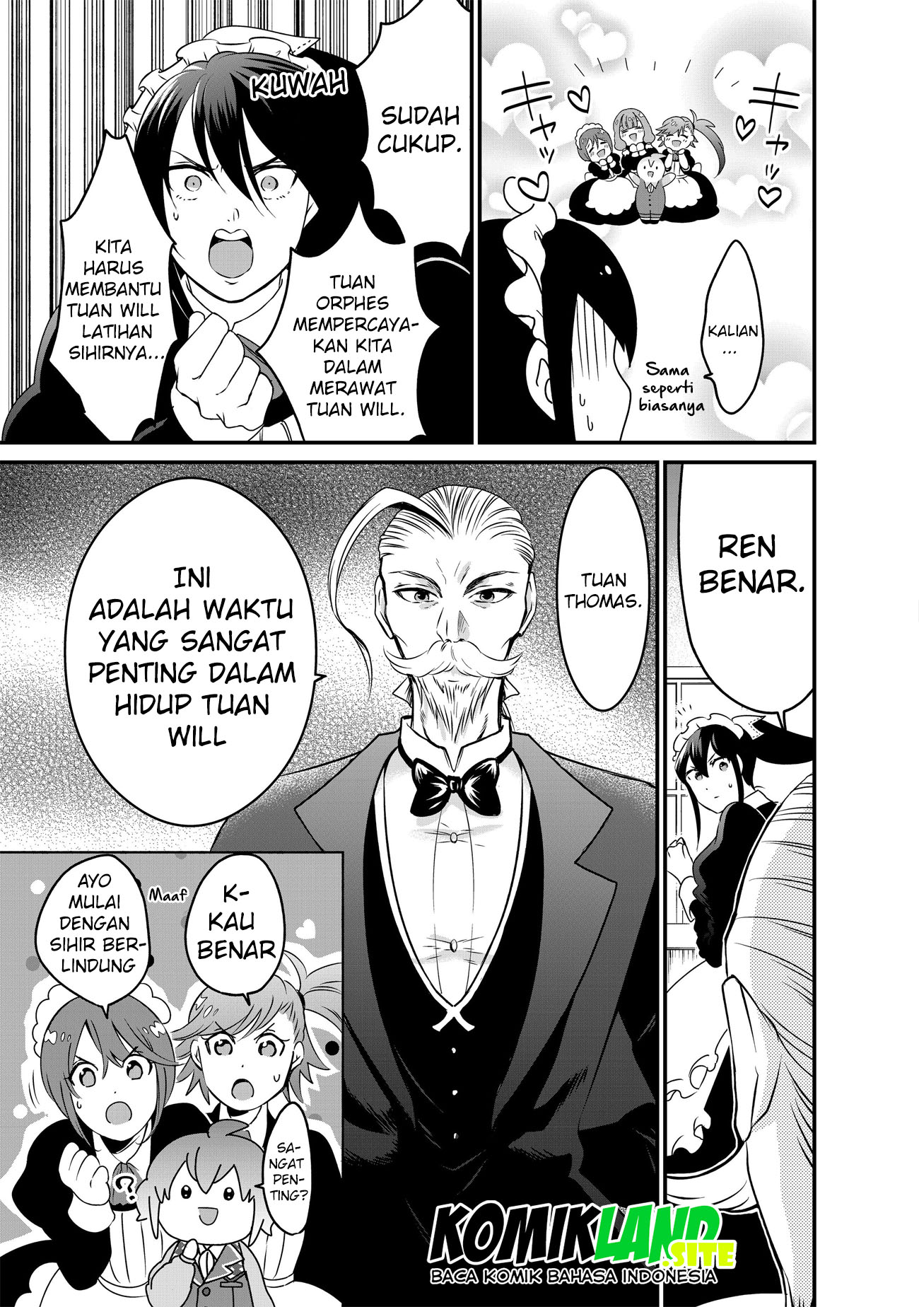 Will sama wa kyou mo mahou de asondeimasu chapter 1
